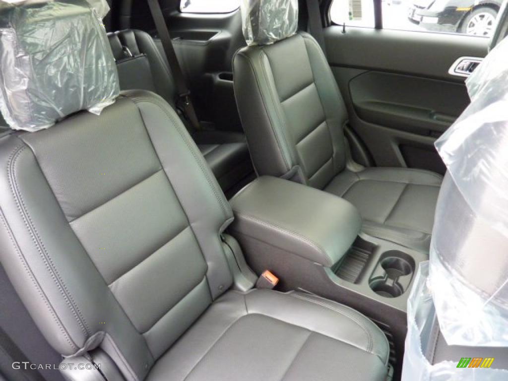 Charcoal Black Interior 2011 Ford Explorer Limited 4WD Photo #43008747