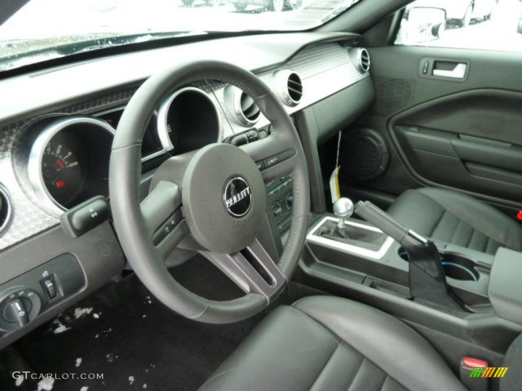 2009 Mustang Bullitt Coupe - Dark Highland Green Metallic / Dark Charcoal photo #12