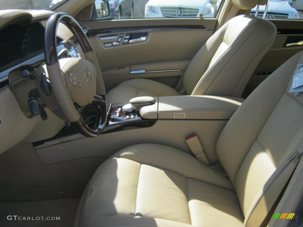 Cashmere/Savanah Interior 2011 Mercedes-Benz S 550 Sedan Photo #43009251