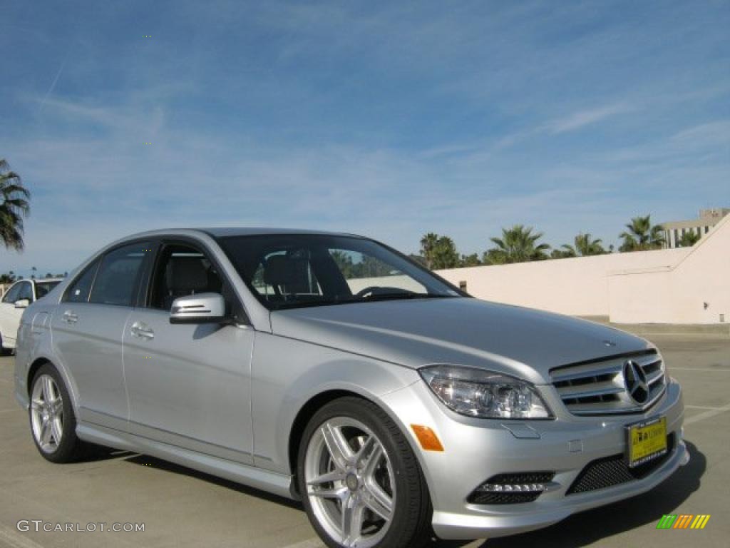 Iridium Silver Metallic 2011 Mercedes-Benz C 350 Sport Exterior Photo #43009875
