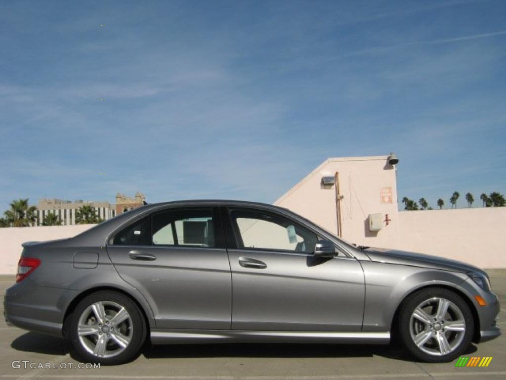 Palladium Silver Metallic 2011 Mercedes-Benz C 350 Sport Exterior Photo #43010087