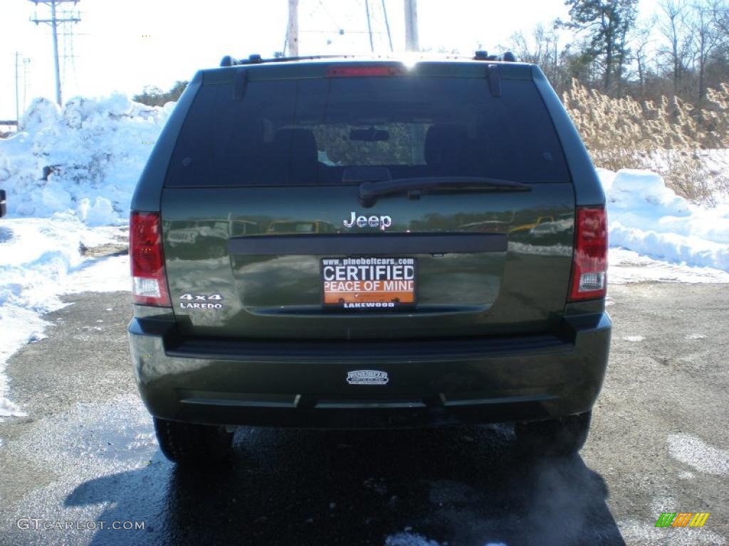 2008 Grand Cherokee Laredo 4x4 - Jeep Green Metallic / Dark Slate Gray photo #6