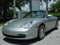 2003 Arctic Silver Metallic Porsche 911 Carrera Cabriolet  photo #7