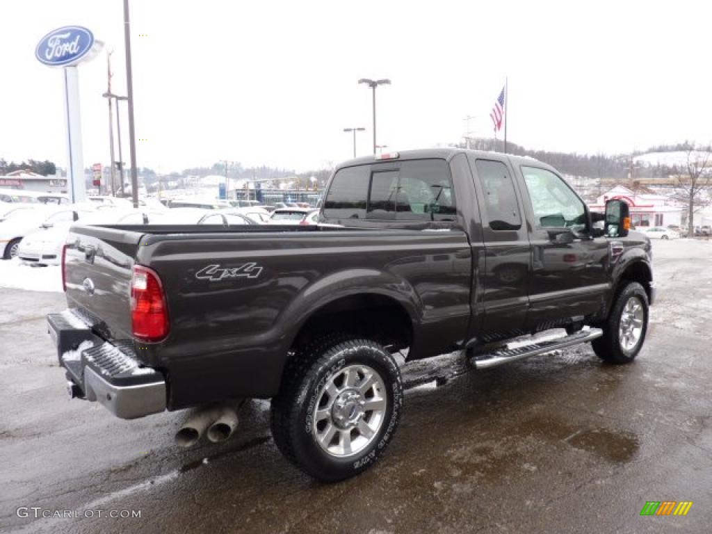 Dark Shadow Grey Metallic 2008 Ford F350 Super Duty Lariat SuperCab 4x4 Exterior Photo #43012903