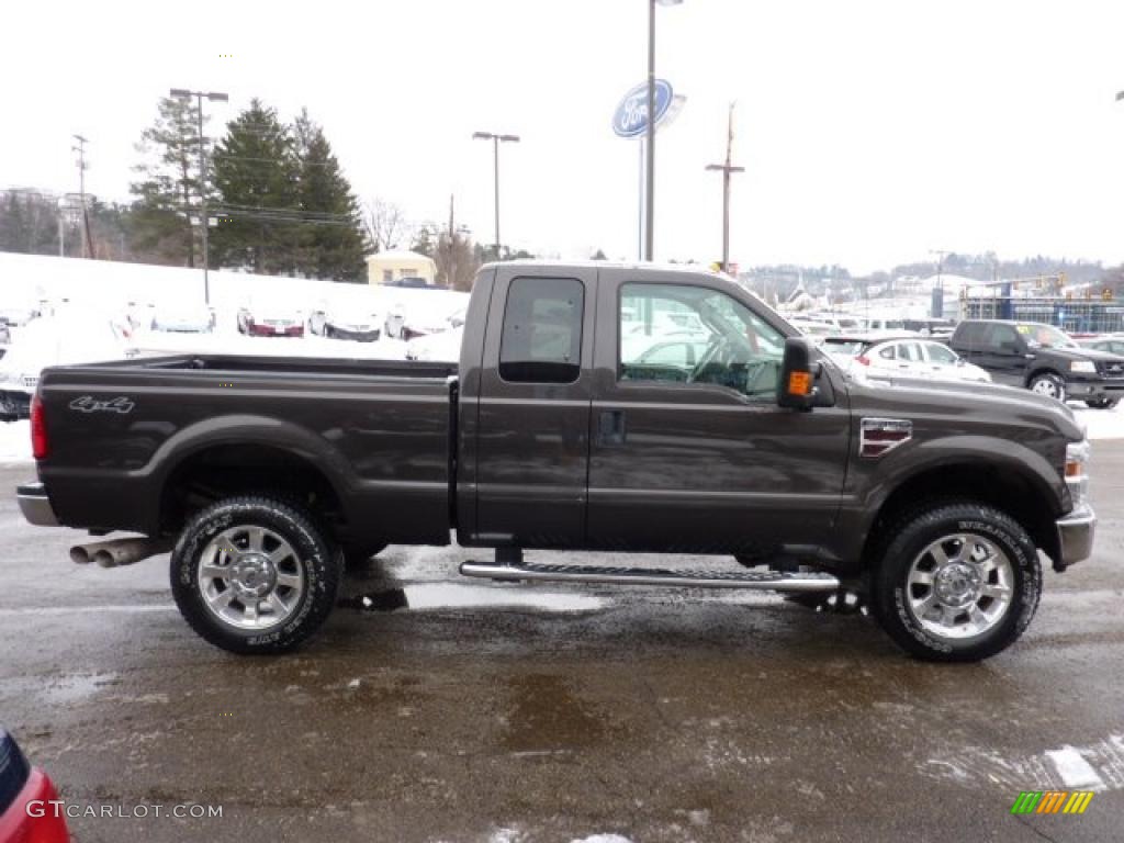 Dark Shadow Grey Metallic 2008 Ford F350 Super Duty Lariat SuperCab 4x4 Exterior Photo #43012919