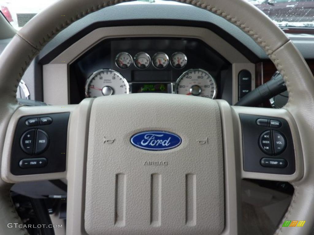 2008 Ford F350 Super Duty Lariat SuperCab 4x4 Controls Photo #43013131