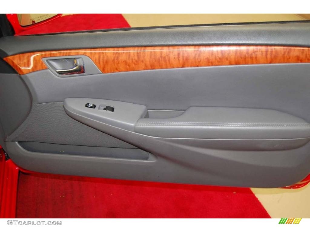 2008 Solara SLE V6 Convertible - Super Red 5 / Dark Charcoal photo #16