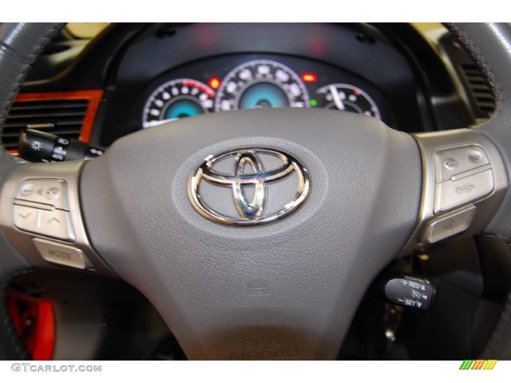 2008 Solara SLE V6 Convertible - Super Red 5 / Dark Charcoal photo #21