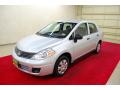 2010 Brilliant Silver Metallic Nissan Versa 1.6 Sedan  photo #3