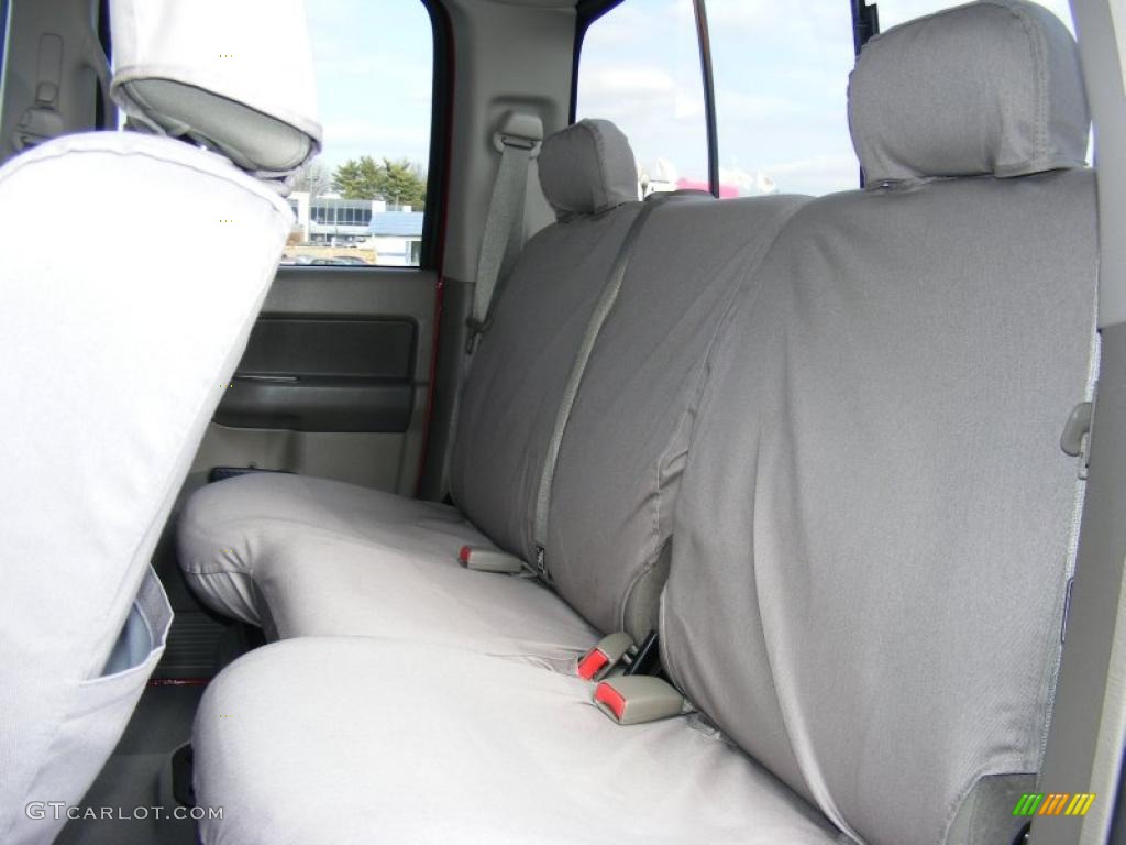 2008 Ram 1500 Big Horn Edition Quad Cab 4x4 - Inferno Red Crystal Pearl / Medium Slate Gray photo #25