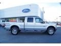 2011 Ingot Silver Metallic Ford F250 Super Duty Lariat Crew Cab 4x4  photo #2