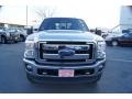 2011 Ingot Silver Metallic Ford F250 Super Duty Lariat Crew Cab 4x4  photo #7