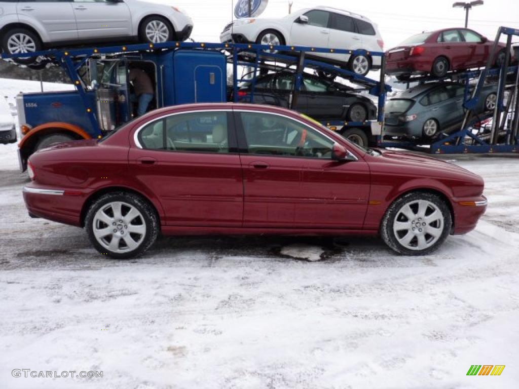 2004 X-Type 3.0 - Salsa Red / Ivory photo #5