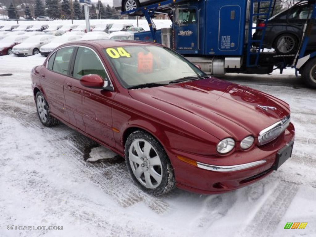 2004 X-Type 3.0 - Salsa Red / Ivory photo #6