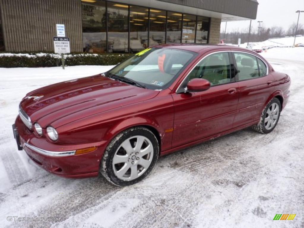 2004 X-Type 3.0 - Salsa Red / Ivory photo #8