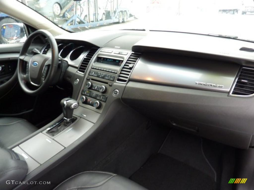 2010 Ford Taurus SEL AWD Charcoal Black Dashboard Photo #43018675