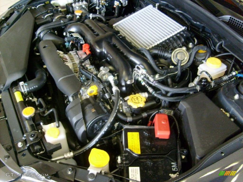 2011 Subaru Impreza WRX Sedan 2.5 Liter Turbocharged DOHC 16-Valve AVCS Flat 4 Cylinder Engine Photo #43019431
