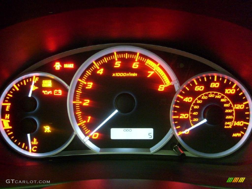 2011 Subaru Impreza WRX Sedan Gauges Photo #43019471