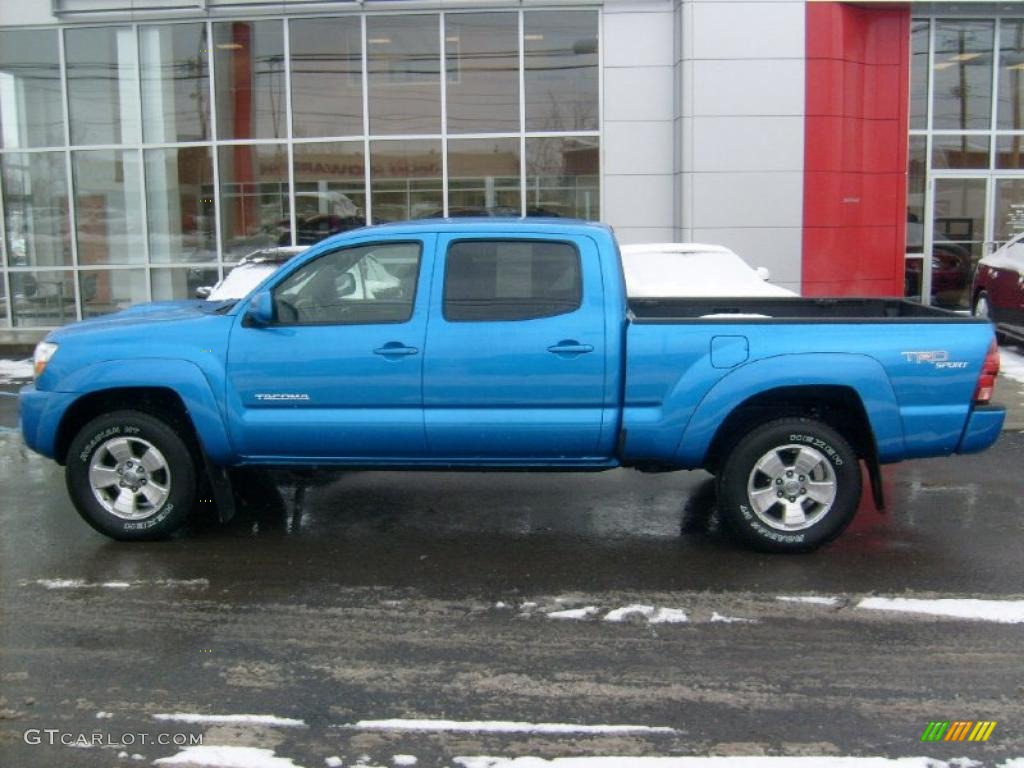 Speedway Blue 2008 Toyota Tacoma V6 TRD Sport Double Cab 4x4 Exterior Photo #43020159