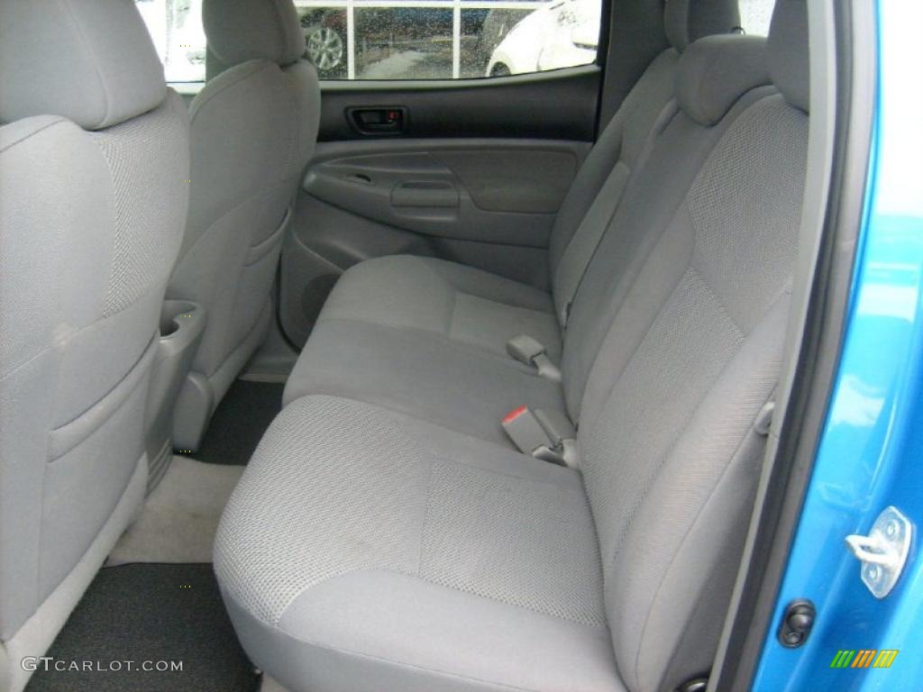 Graphite Gray Interior 2008 Toyota Tacoma V6 TRD Sport Double Cab 4x4 Photo #43020207