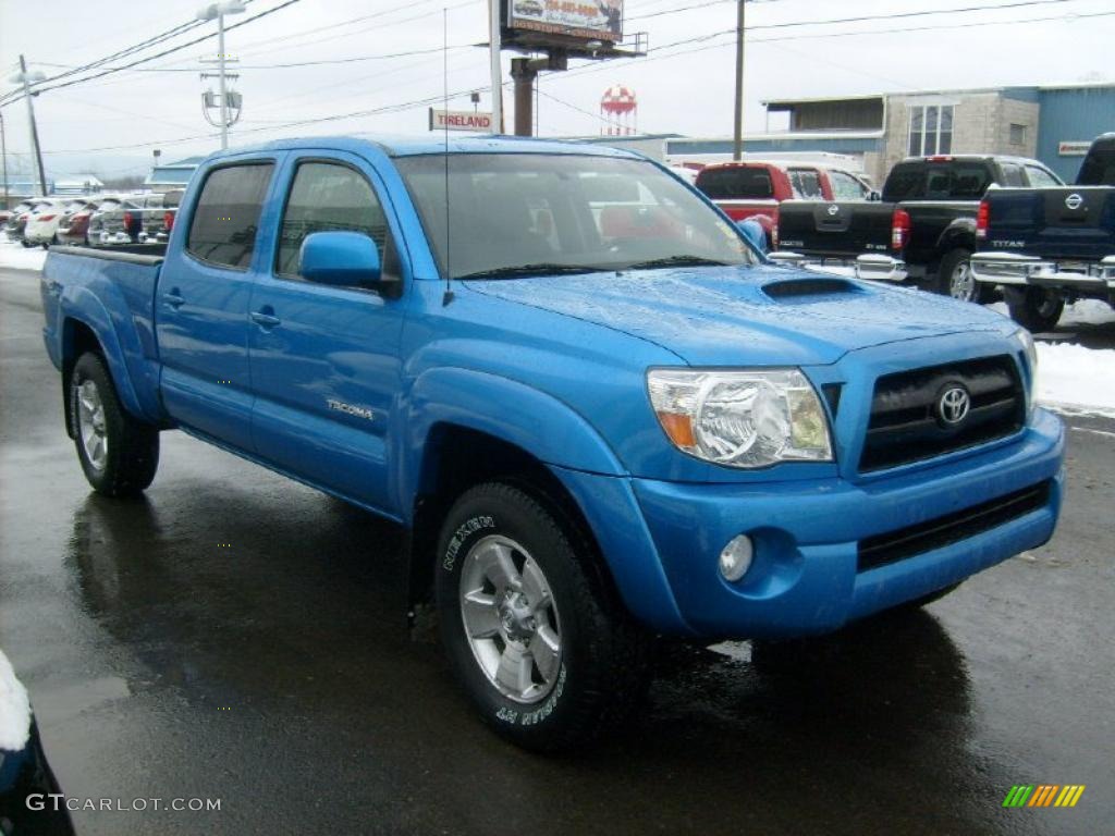 Speedway Blue 2008 Toyota Tacoma V6 TRD Sport Double Cab 4x4 Exterior Photo #43020287