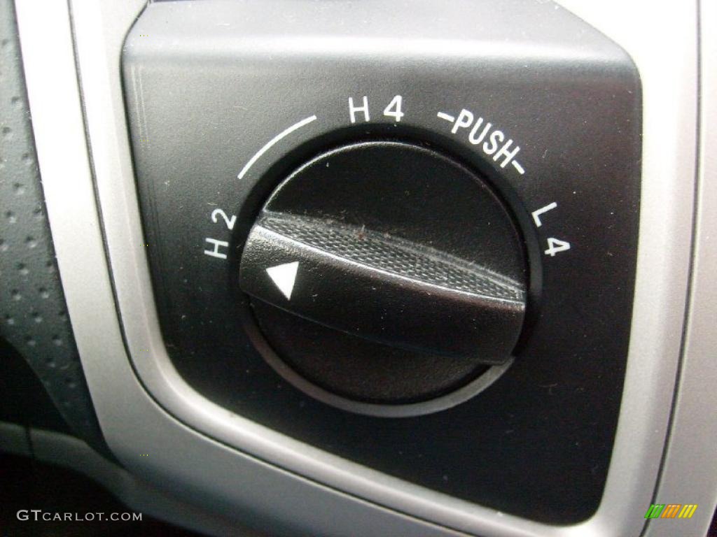 2008 Toyota Tacoma V6 TRD Sport Double Cab 4x4 Controls Photo #43020403