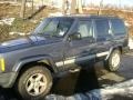 2001 Steel Blue Pearl Jeep Cherokee Sport 4x4  photo #1