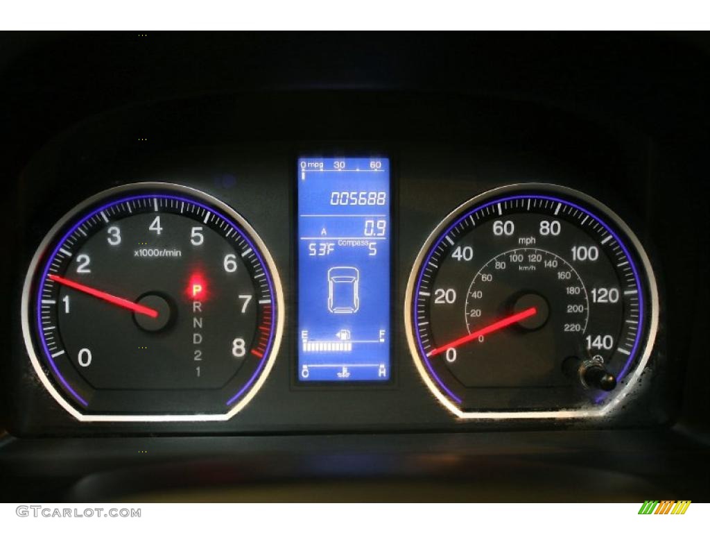 2010 Honda CR-V EX-L AWD Gauges Photo #43021727