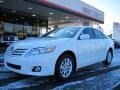 2011 Super White Toyota Camry XLE  photo #1