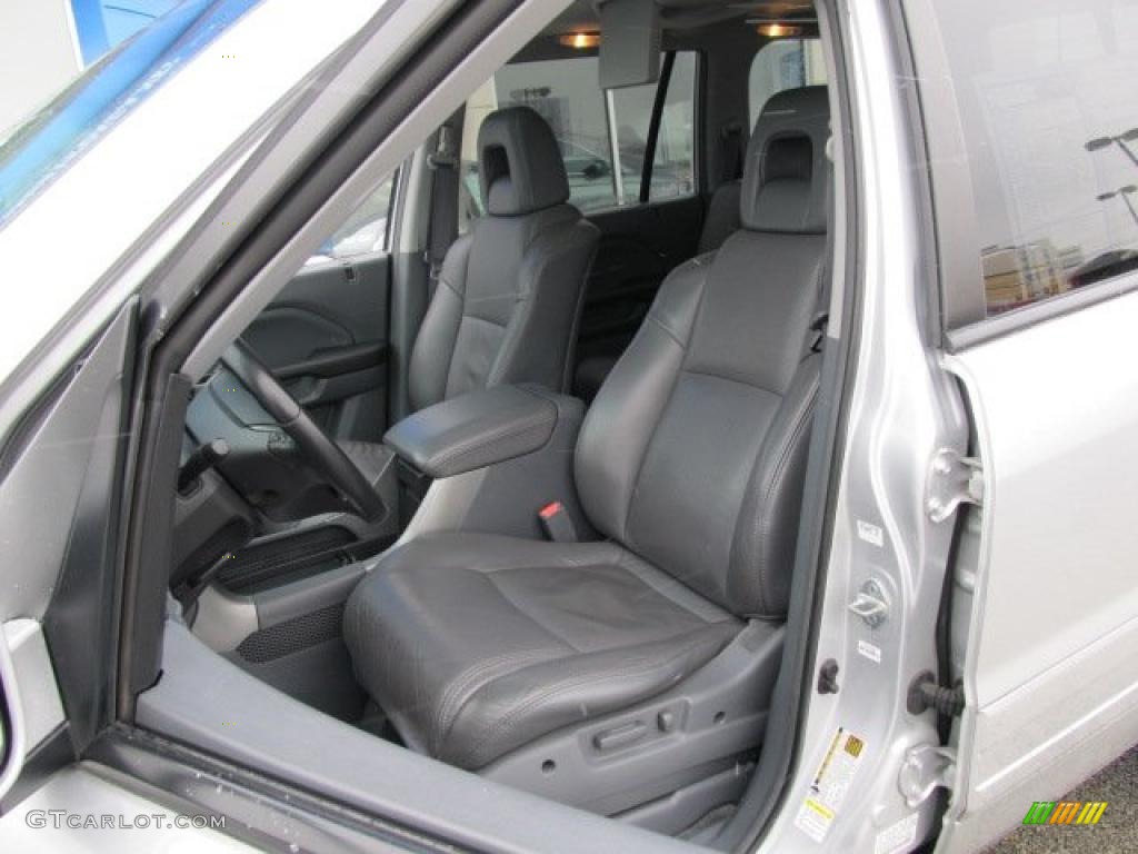 Gray Interior 2005 Honda Pilot EX-L 4WD Photo #43023393