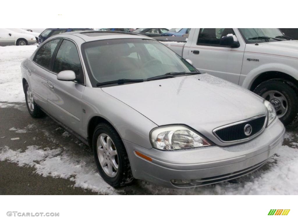 2001 Sable LS Premium Sedan - Silver Frost Metallic / Medium Graphite photo #1