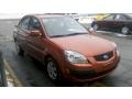 Sunset Orange - Rio LX Sedan Photo No. 2