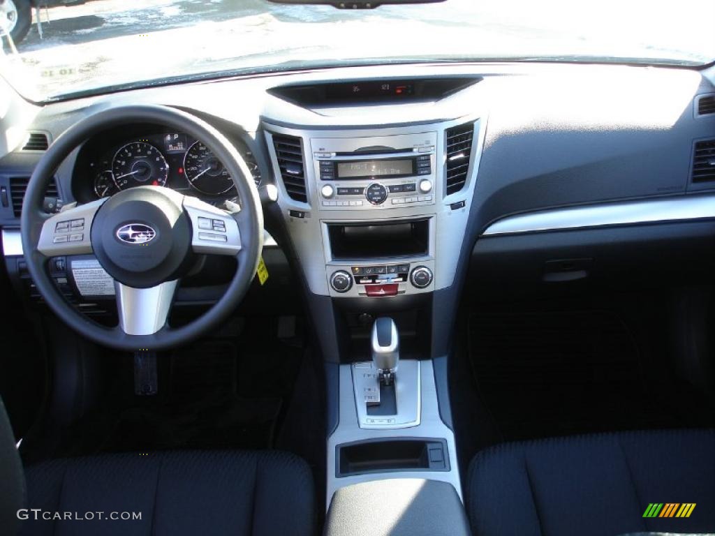 2011 Subaru Legacy 2.5i Off-Black Dashboard Photo #43024459
