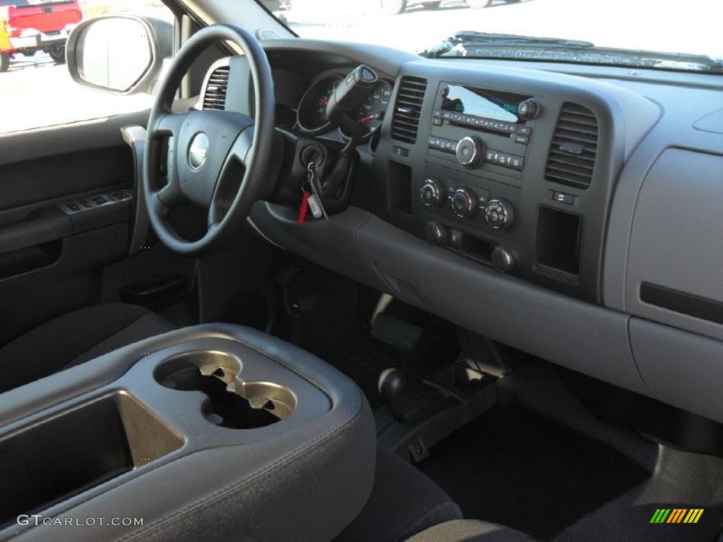 2010 Sierra 1500 SL Extended Cab 4x4 - Summit White / Dark Titanium photo #22