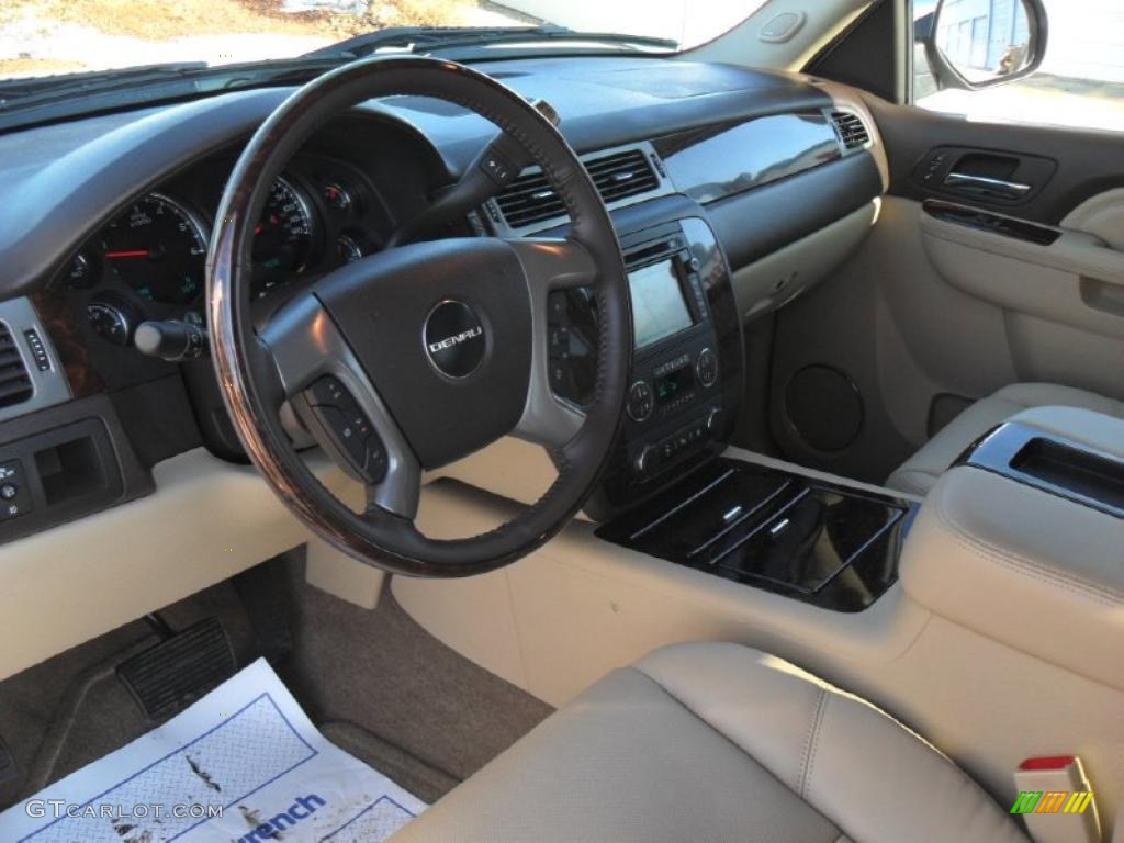 Cocoa/Light Cashmere Interior 2011 GMC Sierra 1500 Denali Crew Cab Photo #43025250