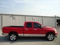 2007 Flame Red Dodge Ram 1500 SLT Quad Cab  photo #12