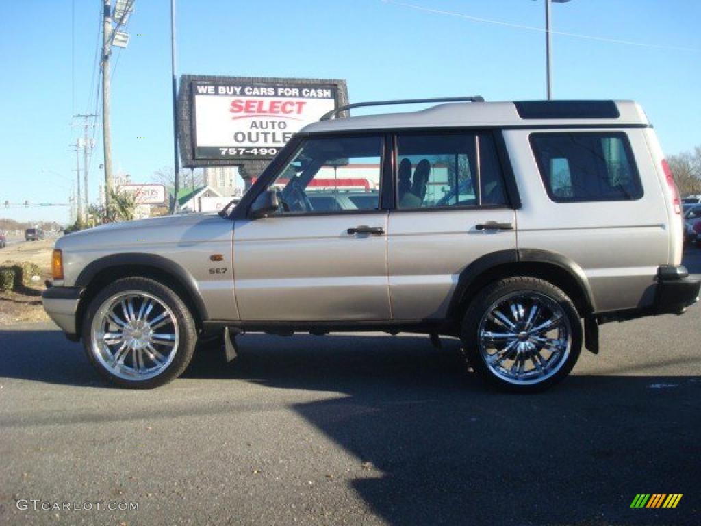 2001 Discovery II SE7 - White Gold Pearl Metallic / Bahama Beige photo #3