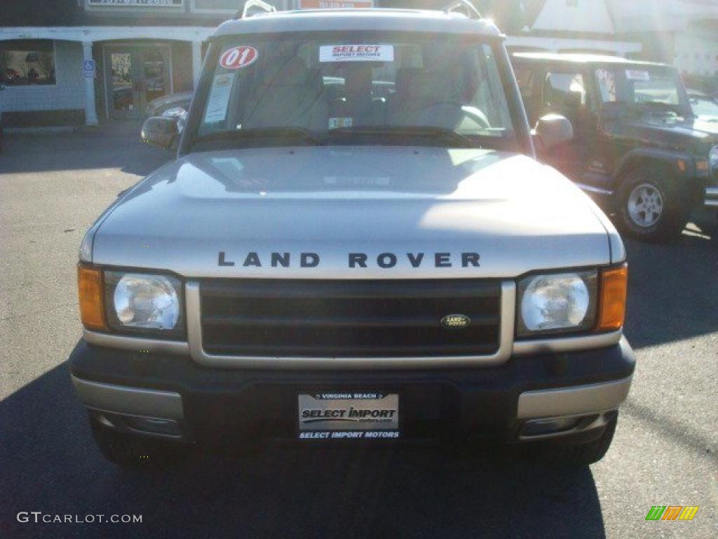 2001 Discovery II SE7 - White Gold Pearl Metallic / Bahama Beige photo #8