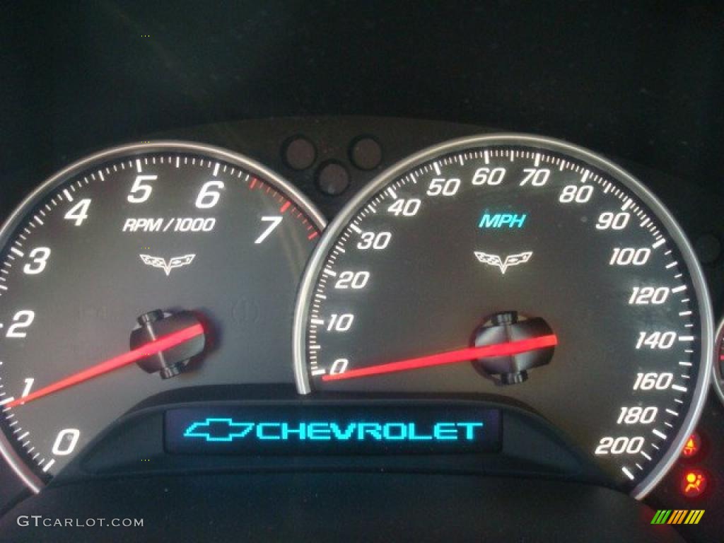 2006 Chevrolet Corvette Coupe Gauges Photo #43028415
