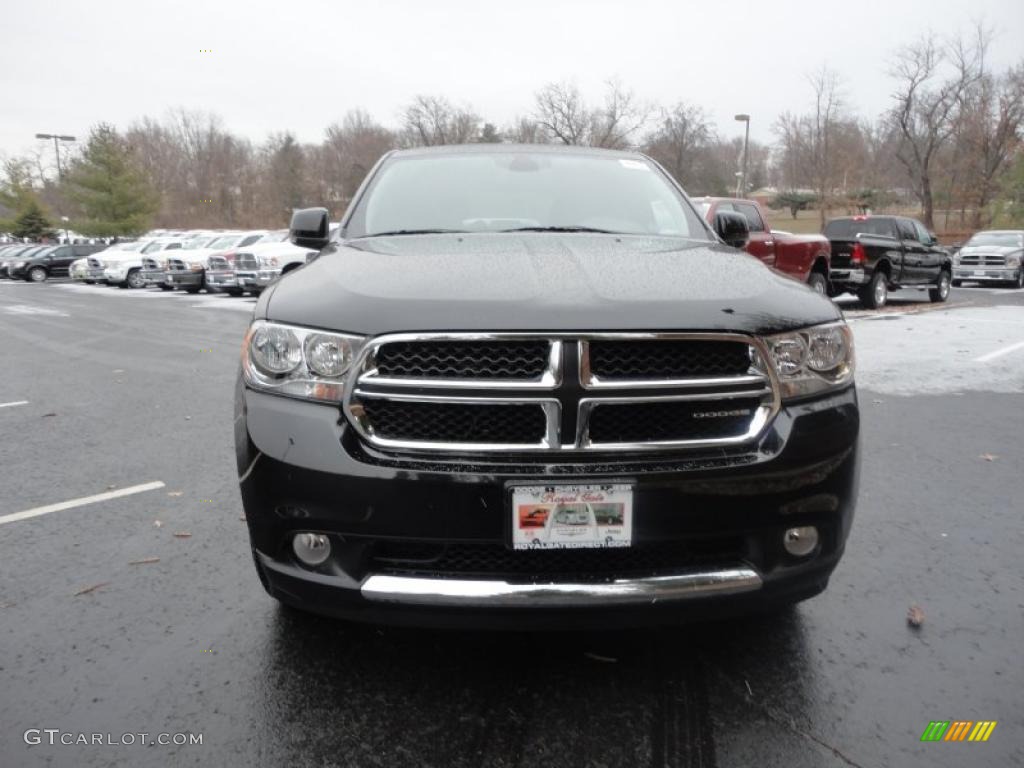 Brilliant Black Crystal Pearl 2011 Dodge Durango Crew 4x4 Exterior Photo #43030219