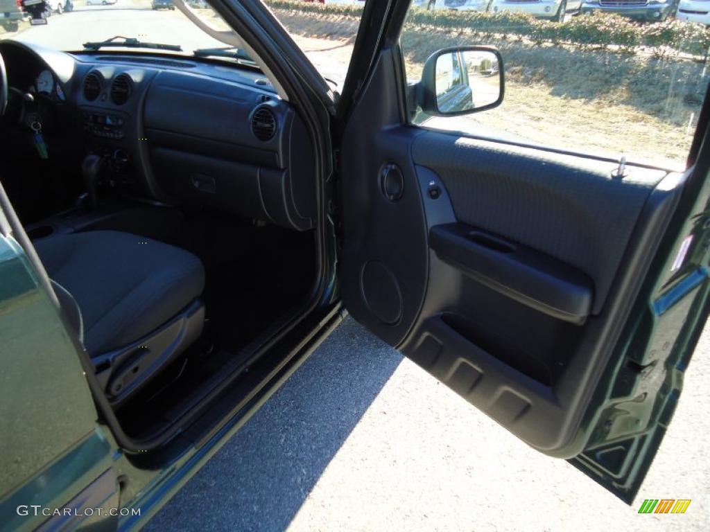 2002 Liberty Sport 4x4 - Shale Green Metallic / Dark Slate Gray photo #18