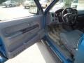 2004 Electric Blue Metallic Nissan Frontier XE V6 Crew Cab 4x4  photo #4