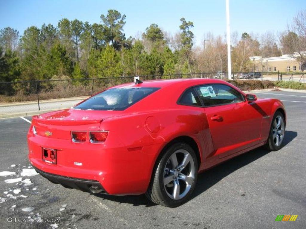 2011 Camaro LT/RS Coupe - Victory Red / Gray photo #2