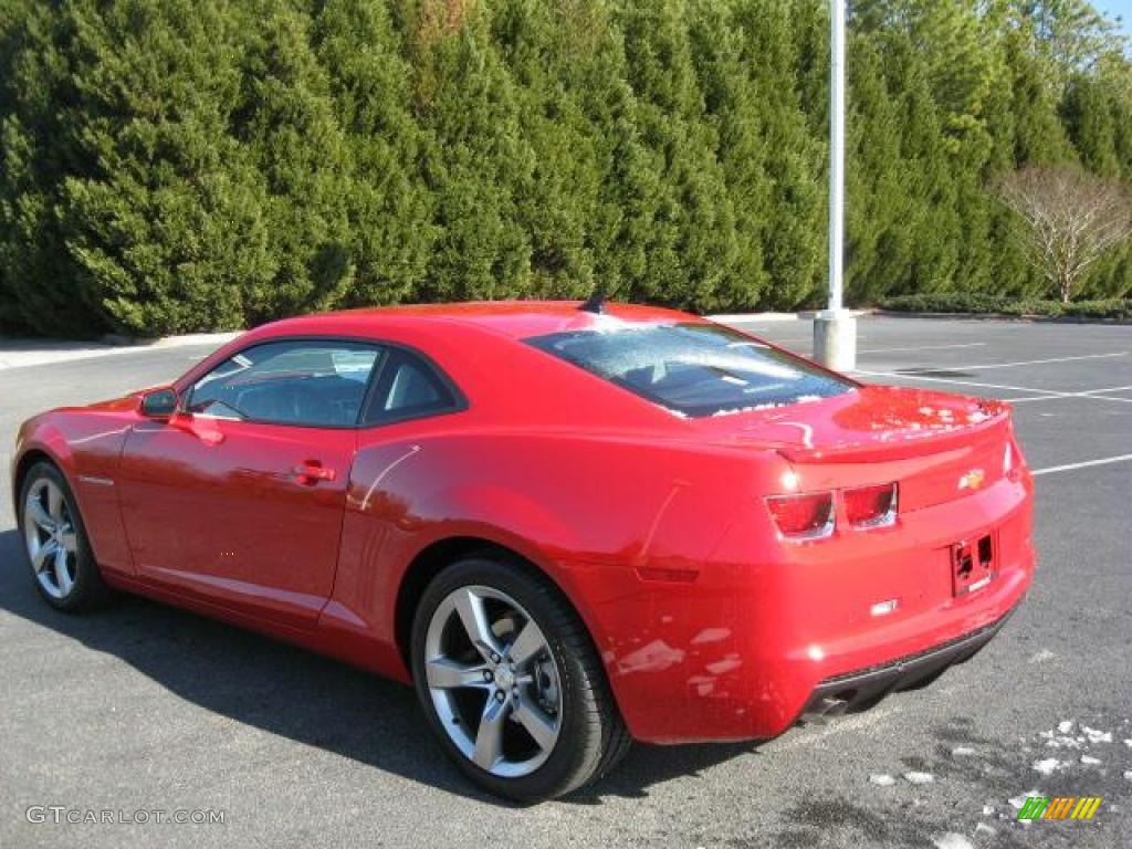 2011 Camaro LT/RS Coupe - Victory Red / Gray photo #3