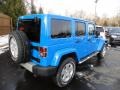 2011 Cosmos Blue Jeep Wrangler Unlimited Sahara 4x4  photo #5