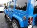 2011 Cosmos Blue Jeep Wrangler Unlimited Sahara 4x4  photo #14