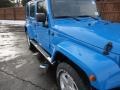 2011 Cosmos Blue Jeep Wrangler Unlimited Sahara 4x4  photo #15