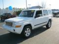 2007 Stone White Jeep Commander Sport  photo #23