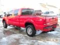 2005 Red Clearcoat Ford F250 Super Duty XLT Crew Cab 4x4  photo #4