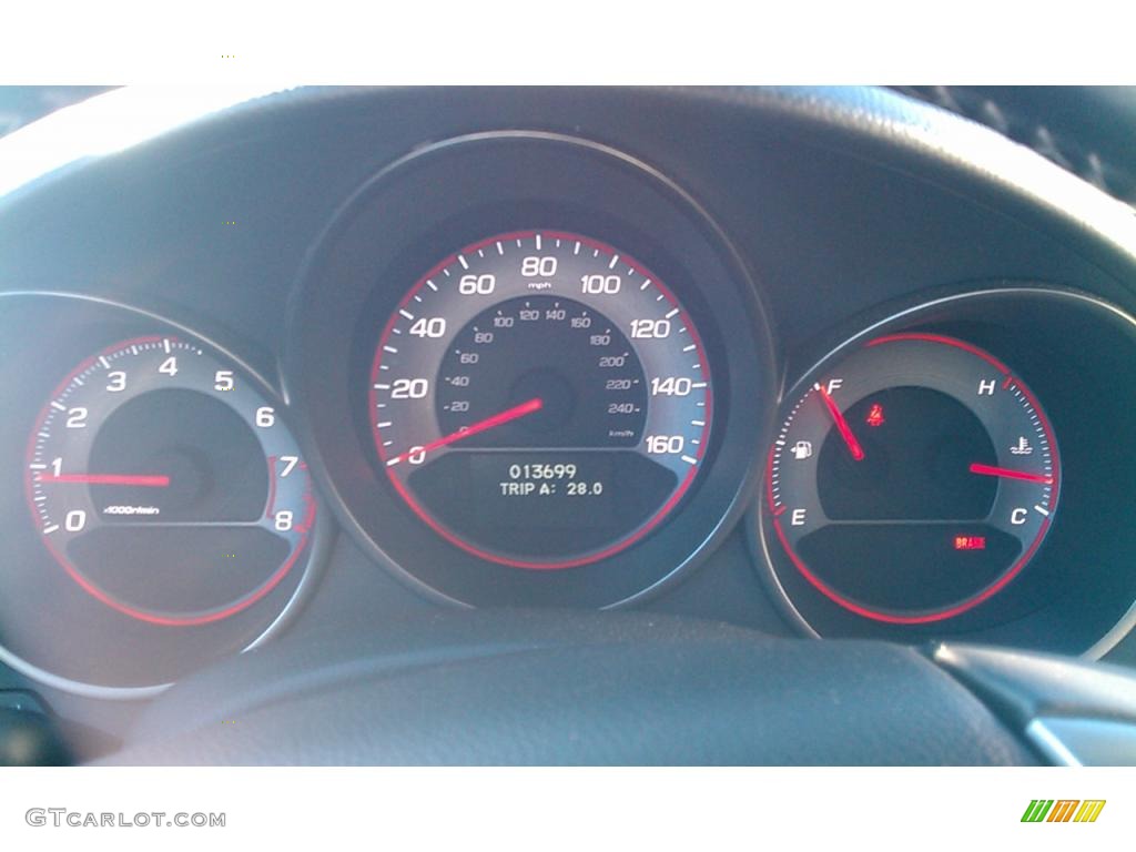 2008 Acura TL 3.5 Type-S Gauges Photo #43034687